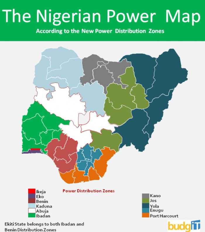 Nigeria Power Map BudgIT